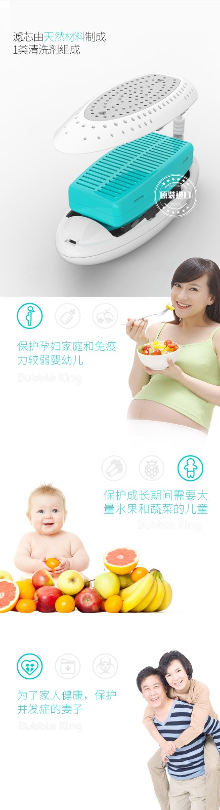 Greencreate果蔬清洗机滤芯